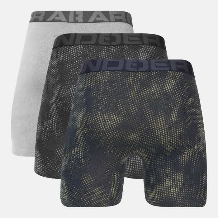 Under Armour Men's CC 6-inch Novelty Boxers (3 Pack) Black Under Armour Men's CC 6-inch Novelty Boxers (3 Pack) Black image number 1