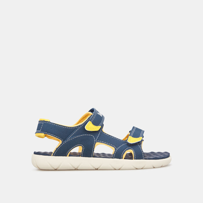 Timberland Kids' Perkins Row 2-Strap Sandals Black Timberland Kids' Perkins Row 2-Strap Sandals Black image number 0