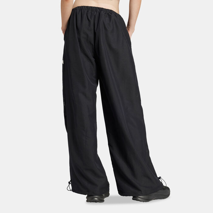 adidas Women's Bloom Sky Print Parachute Track Pants Black adidas Women's Bloom Sky Print Parachute Track Pants Black image number 1