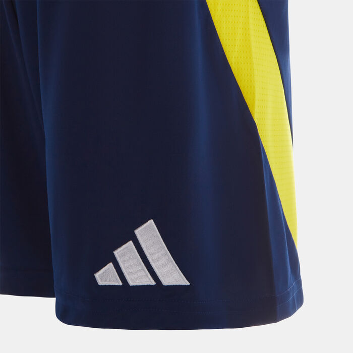 adidas Kids' Al Nassr 24/25 Away Replica Football Shorts Blue adidas Kids' Al Nassr 24/25 Away Replica Football Shorts Blue image number 3