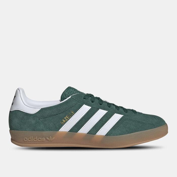 adidas Originals Men's Gazelle Indoor Shoes Green adidas Originals Men's Gazelle Indoor Shoes Green image number 0