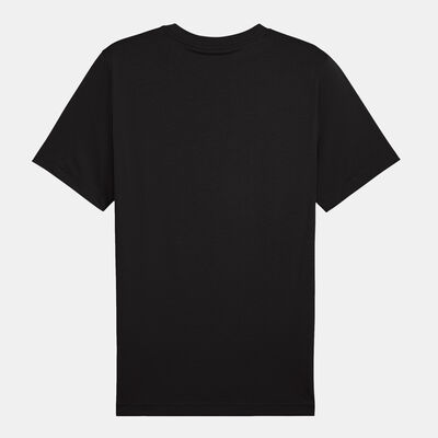 PUMA Men's Essential Stacked Logo T-Shirt Black