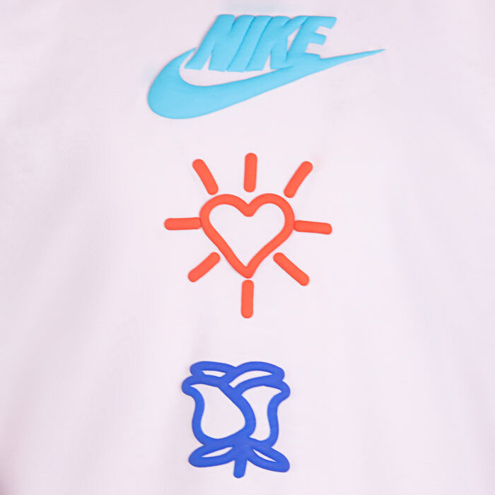 Nike Kids' Love Icon Stack T-Shirt (Younger Kids) Pink Nike Kids' Love Icon Stack T-Shirt (Younger Kids) Pink image number 2