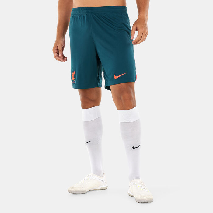 Nike Men's Liverpool F.C. Stadium Third Dri-FIT Football Shorts - 2022/23 Green image number 0