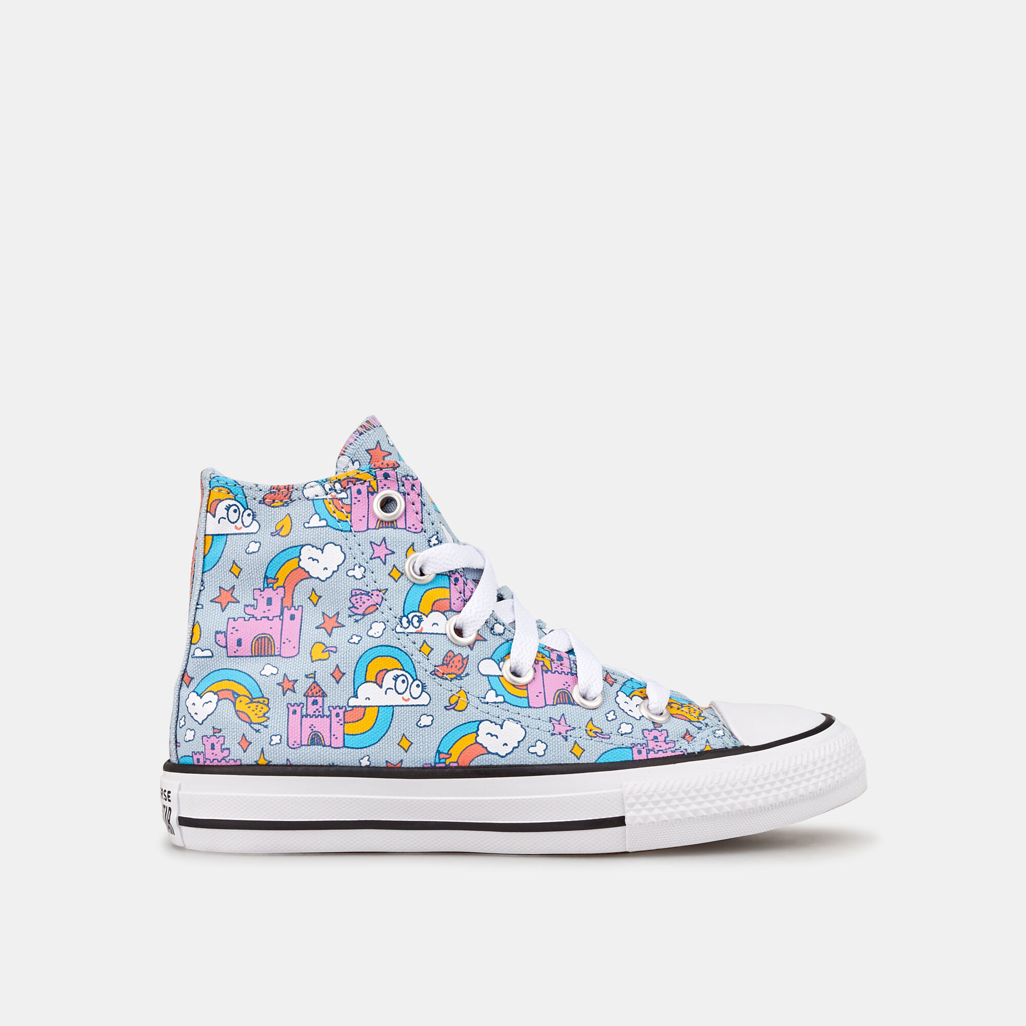 Rainbow kids converse top