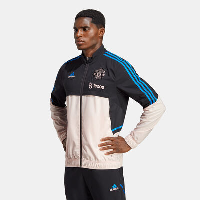 adidas Men's Manchester United Condivo 22 Presentation Jacket Black