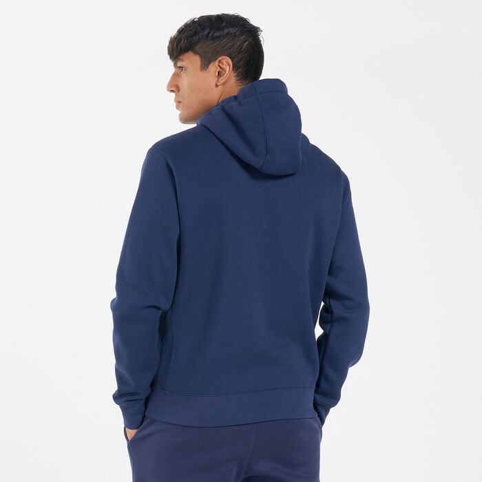 Nike Men's Sportswear Club Fleece Hoodie Blue Nike Men's Sportswear Club Fleece Hoodie Blue image number 1
