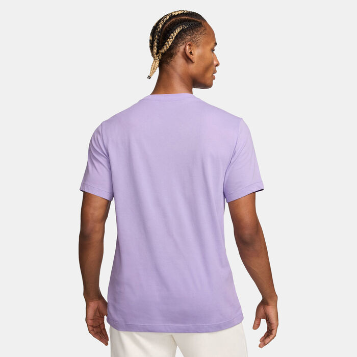 Nike Men's Dri-FIT Training T-Shirt Purple Nike Men's Dri-FIT Training T-Shirt Purple image number 1