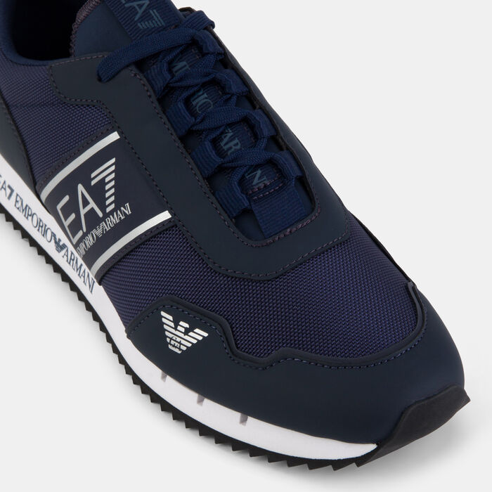 EA7 Emporio Armani Men's Logo Shoes Blue EA7 Emporio Armani Men's Logo Shoes Blue image number 4