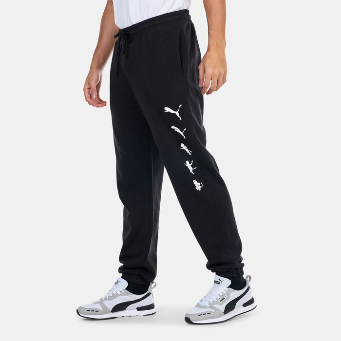 PUMA Men's x RIPNDIP Sweatpants Black image number 0