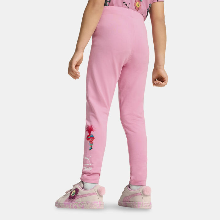 PUMA Kids' x Trolls Leggings Pink PUMA Kids' x Trolls Leggings Pink image number 1