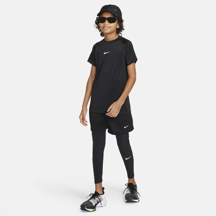 Nike Kids' Pro Dri-FIT Tights Black Nike Kids' Pro Dri-FIT Tights Black image number 5