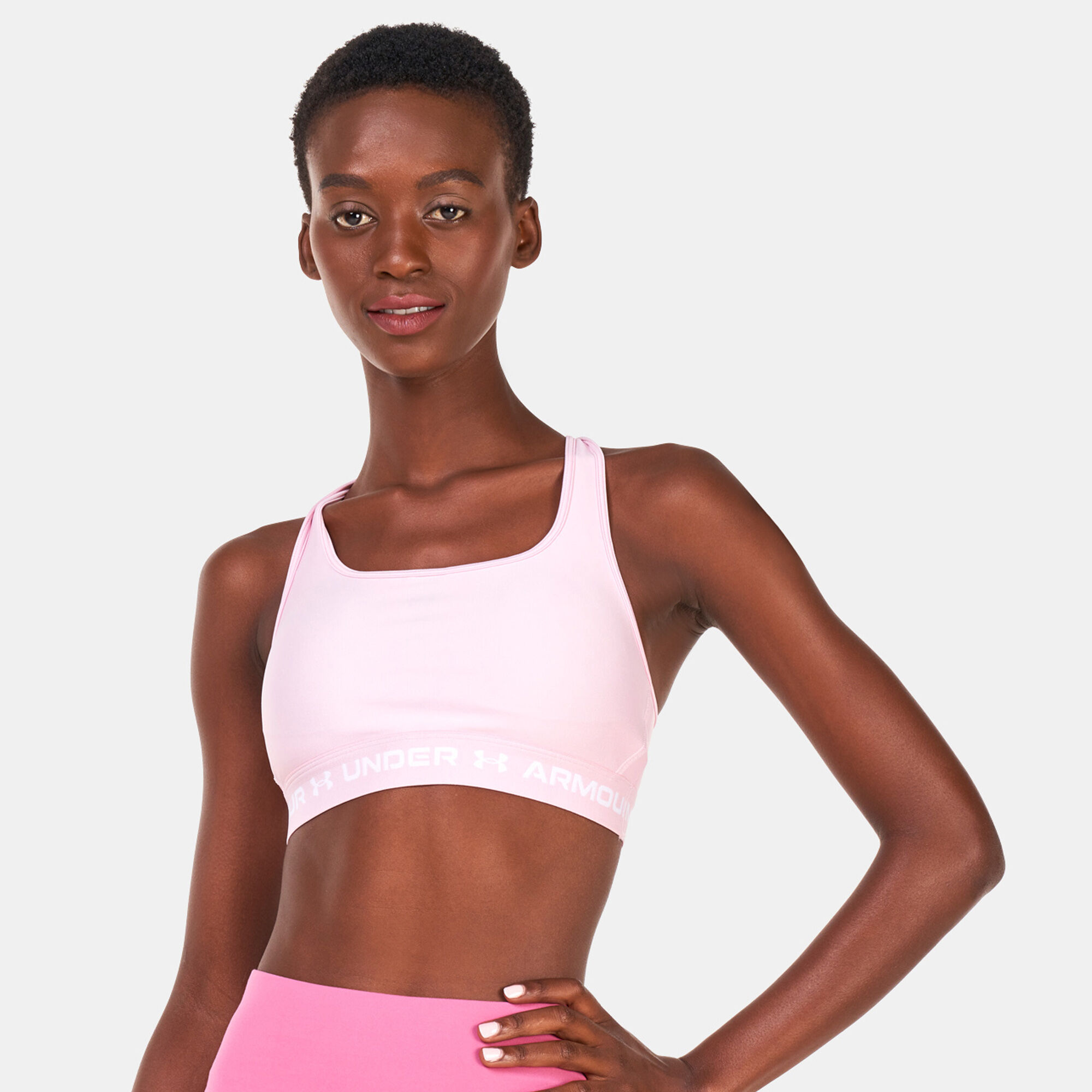 Pink all day sports bra store