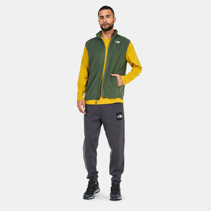 The North Face Men's 100 Glacier Vest Green The North Face Men's 100 Glacier Vest Green image number 2
