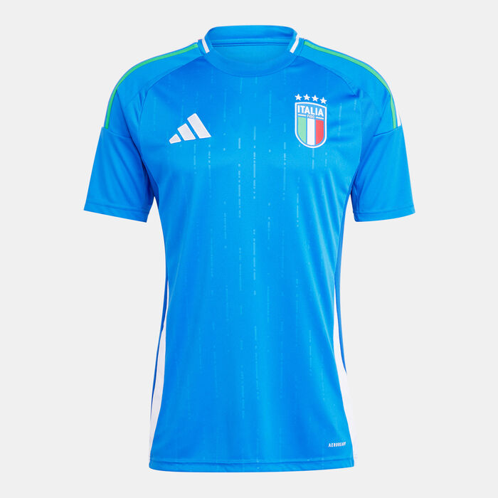 adidas Men's Italy Replica Home Football Jersey - 2024 Blue image number 4