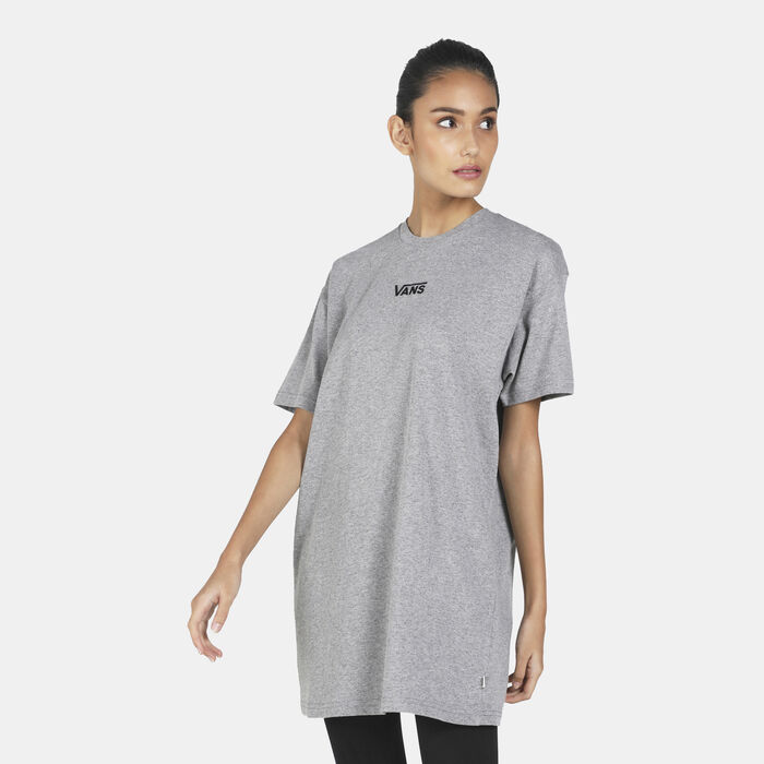 Vans Women's T-Shirt Dress Grey Vans Women's T-Shirt Dress Grey image number 0