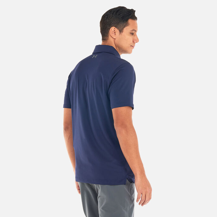 Under Armour Men's T2G Polo Shirt Blue Under Armour Men's T2G Polo Shirt Blue image number 1