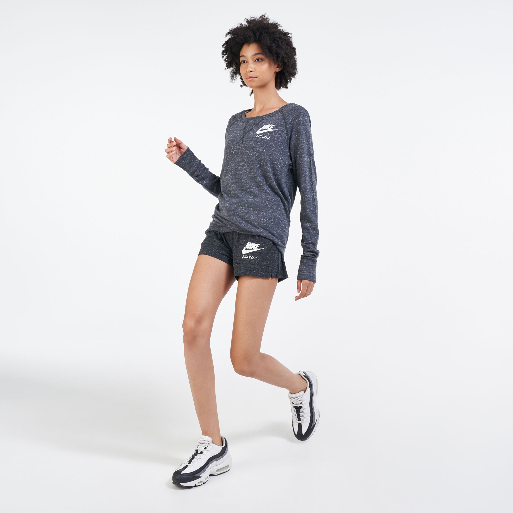 Nike women's top gym vintage shorts