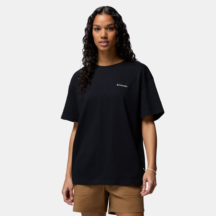 Columbia Women's Rolling Bend Graphic T-Shirt Black image number 0