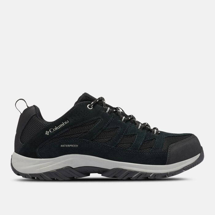 Columbia Men's Crestwood Waterproof Hiking Shoes Black Columbia Men's Crestwood Waterproof Hiking Shoes Black image number 0