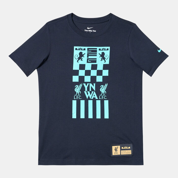 Nike Liverpool F.C. X LeBron James T-Shirt Black Nike Liverpool F.C. X LeBron James T-Shirt Black image number 0