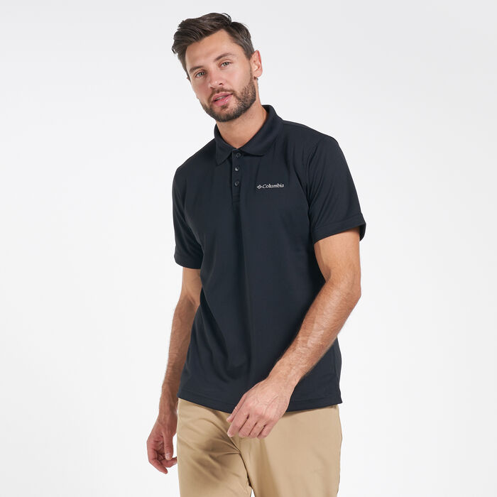 Columbia Men's Utilizer™ Polo T-Shirt Black Columbia Men's Utilizer™ Polo T-Shirt Black image number 0
