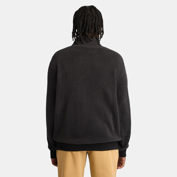 Timberland Men's Polartec 200 1/4-Zip Sweatshirt Black image number 1