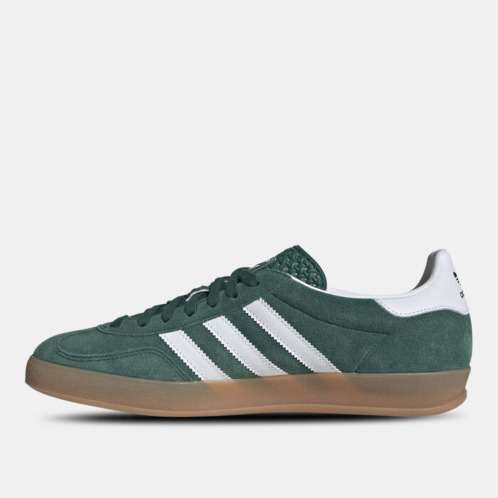 adidas Originals Men's Gazelle Indoor Shoes Green adidas Originals Men's Gazelle Indoor Shoes Green image number 2