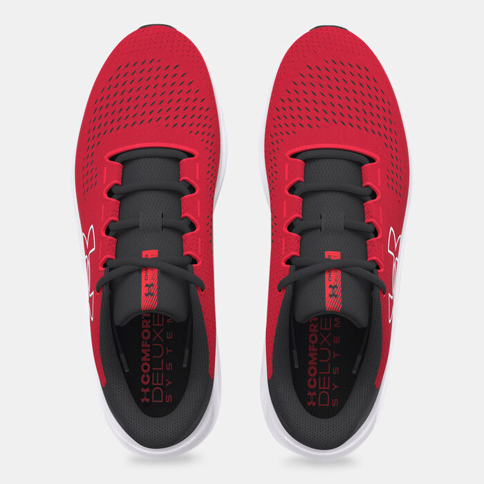 Under Armour Women's Charged Pursuit 3 Big Logo Running Shoes Red image number 4