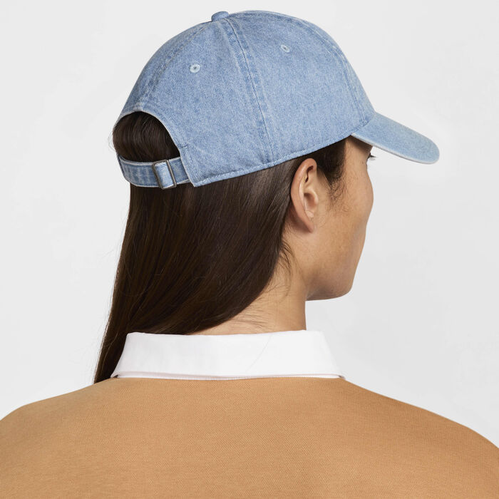 Nike Club Unstructured Denim Cap Blue Nike Club Unstructured Denim Cap Blue image number 1