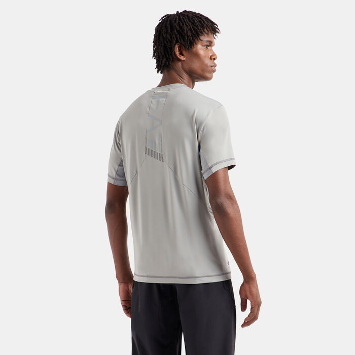 EA7 Emporio Armani Men's Ventus7 T-Shirt Green EA7 Emporio Armani Men's Ventus7 T-Shirt Green image number 1