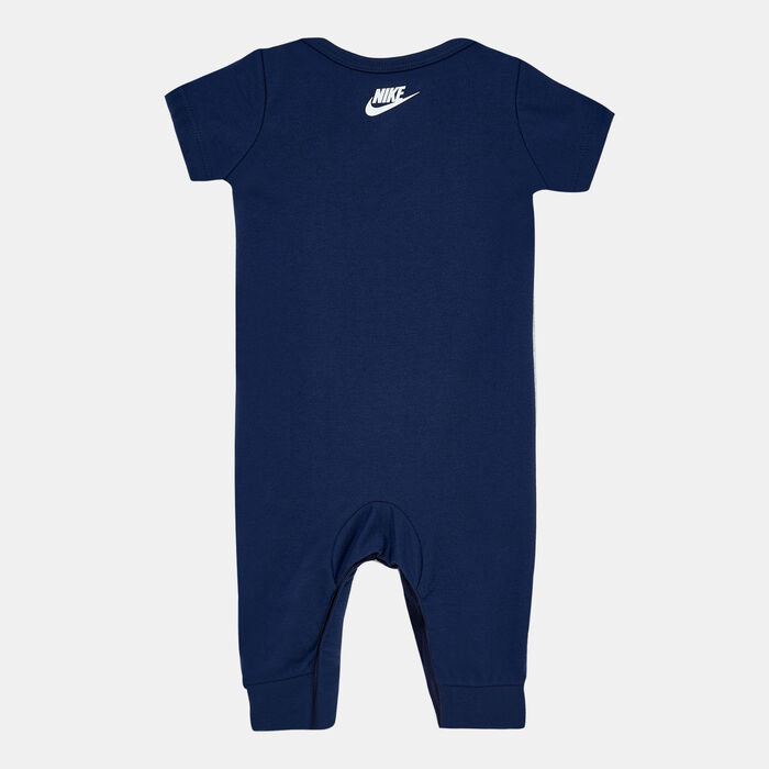 Nike Kids' Colorblocked Romper Blue Nike Kids' Colorblocked Romper Blue image number 1