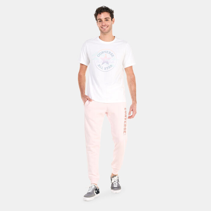 Converse Men's Go-To Clouds Graphic T-Shirt White image number 2