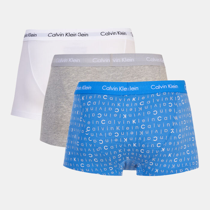 Calvin Klein Men's Low Rise Trunk (3 Pack) Multi-Color Calvin Klein Men's Low Rise Trunk (3 Pack) Multi-Color image number 0