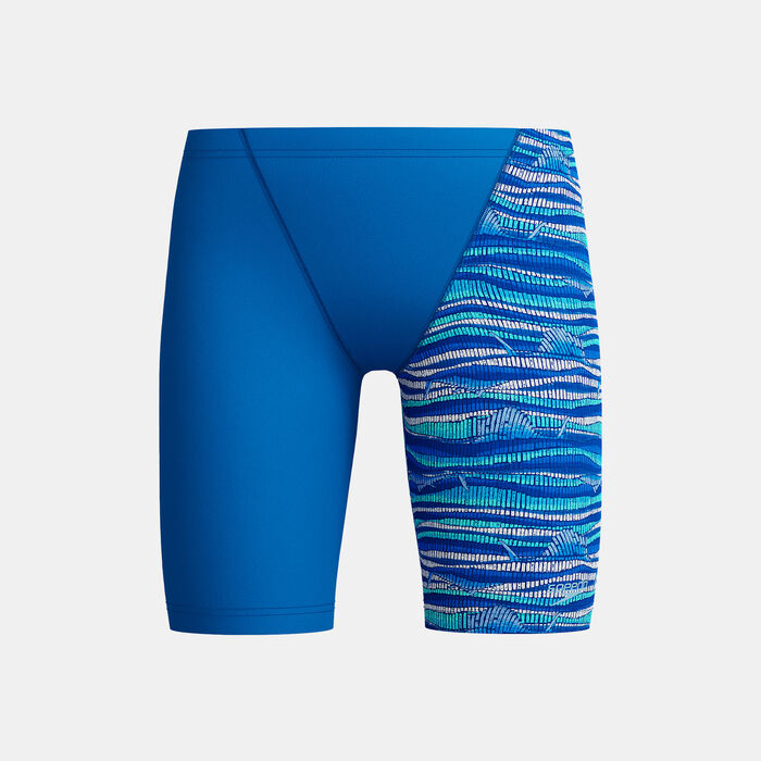Speedo Kids' Endurance+ Essential Swimming Jammers Blue Speedo Kids' Endurance+ Essential Swimming Jammers Blue image number 0