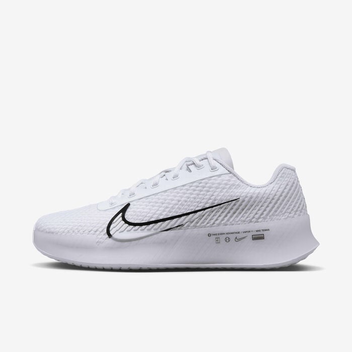 Nike Women's Court Air Zoom Vapor 11 Hard Court Tennis Shoes White Nike Women's Court Air Zoom Vapor 11 Hard Court Tennis Shoes White image number 0