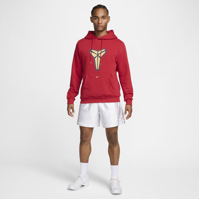 Nike Men's KB Dri-FIT Basketball Hoodie Red image number 8