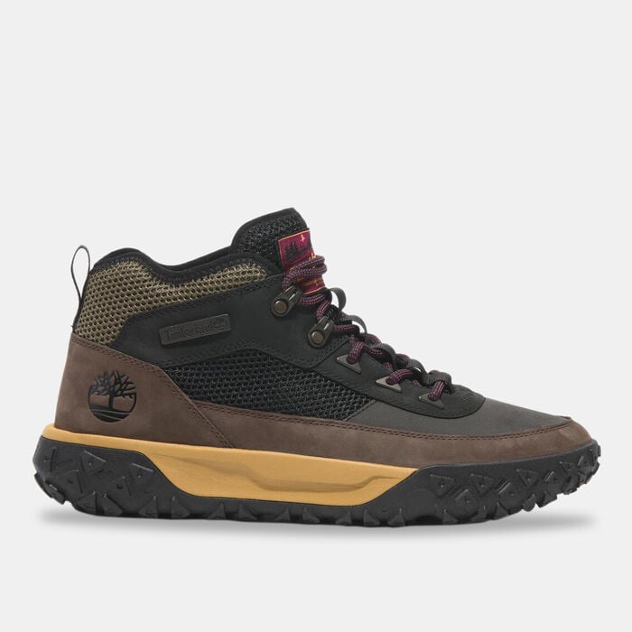 Timberland Men's GreenStride Motion 6 Mid Hiking Shoes Black Timberland Men's GreenStride Motion 6 Mid Hiking Shoes Black image number 0