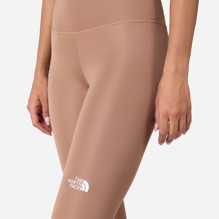 The North Face Women's Flex Leggings Brown The North Face Women's Flex Leggings Brown image number 3