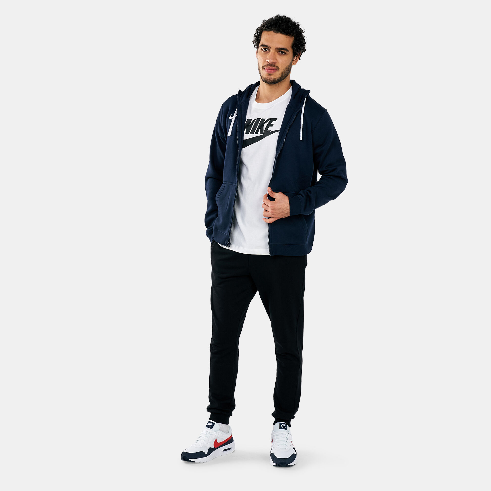 Nike team club store 19 full zip hoodie
