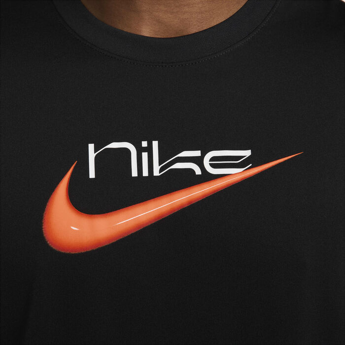 Nike Men's Dri-FIT Basketball T-Shirt Black Nike Men's Dri-FIT Basketball T-Shirt Black image number 3