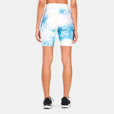 PUMA Women's Crystal Galaxy Bike Shorts Blue