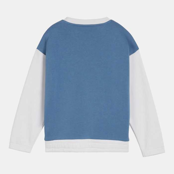 PUMA Kids' Classics FC Sweatshirt Blue PUMA Kids' Classics FC Sweatshirt Blue image number 1