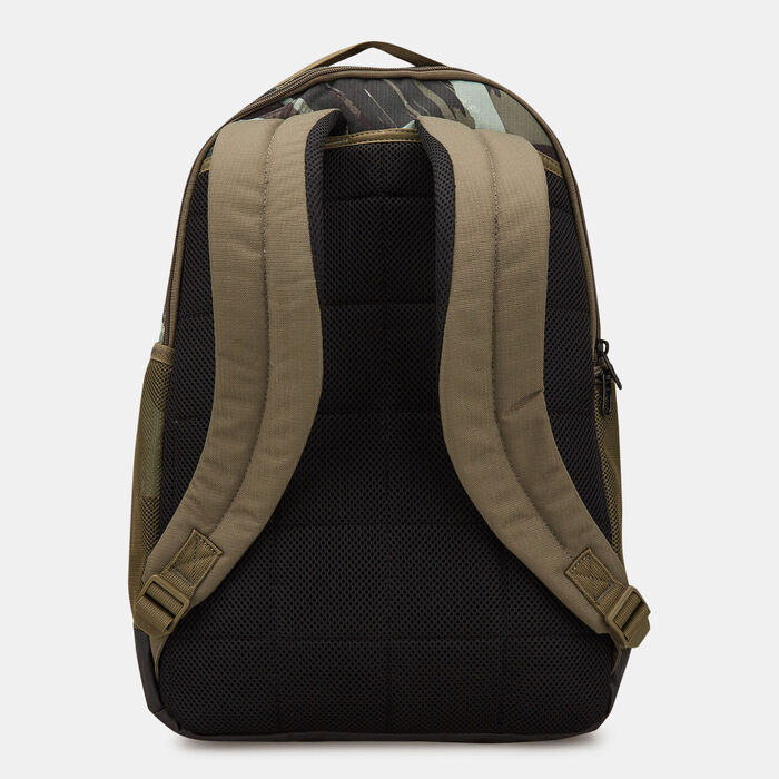Nike Men's Brasilia Printed Backpack Brown Nike Men's Brasilia Printed Backpack Brown image number 1