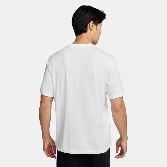 Jordan Men's Dri-FIT Sport Jumpman T-Shirt White Jordan Men's Dri-FIT Sport Jumpman T-Shirt White image number 1