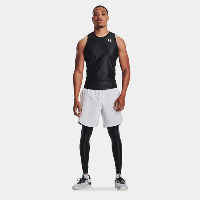 Under Armour Men's UA Iso-Chill Tights Black Under Armour Men's UA Iso-Chill Tights Black image number 2