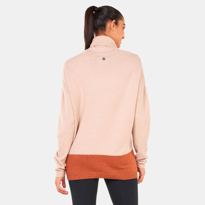 prAna Women's Frosted Pine Sweatshirt Grey prAna Women's Frosted Pine Sweatshirt Grey image number 1