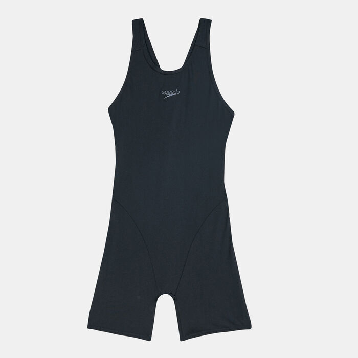 Speedo Kids' Essential One Piece Swimsuit (Older Kids) Black image number 0