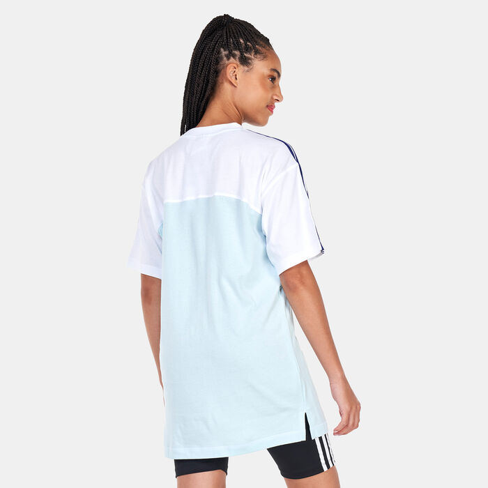 adidas Originals Men's Blocked 3-Stripes T-Shirt Multi-Color adidas Originals Men's Blocked 3-Stripes T-Shirt Multi-Color image number 1