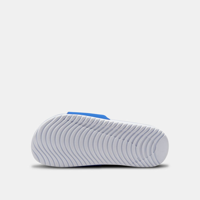 Nike Kids' Kawa Slides Blue Nike Kids' Kawa Slides Blue image number 4